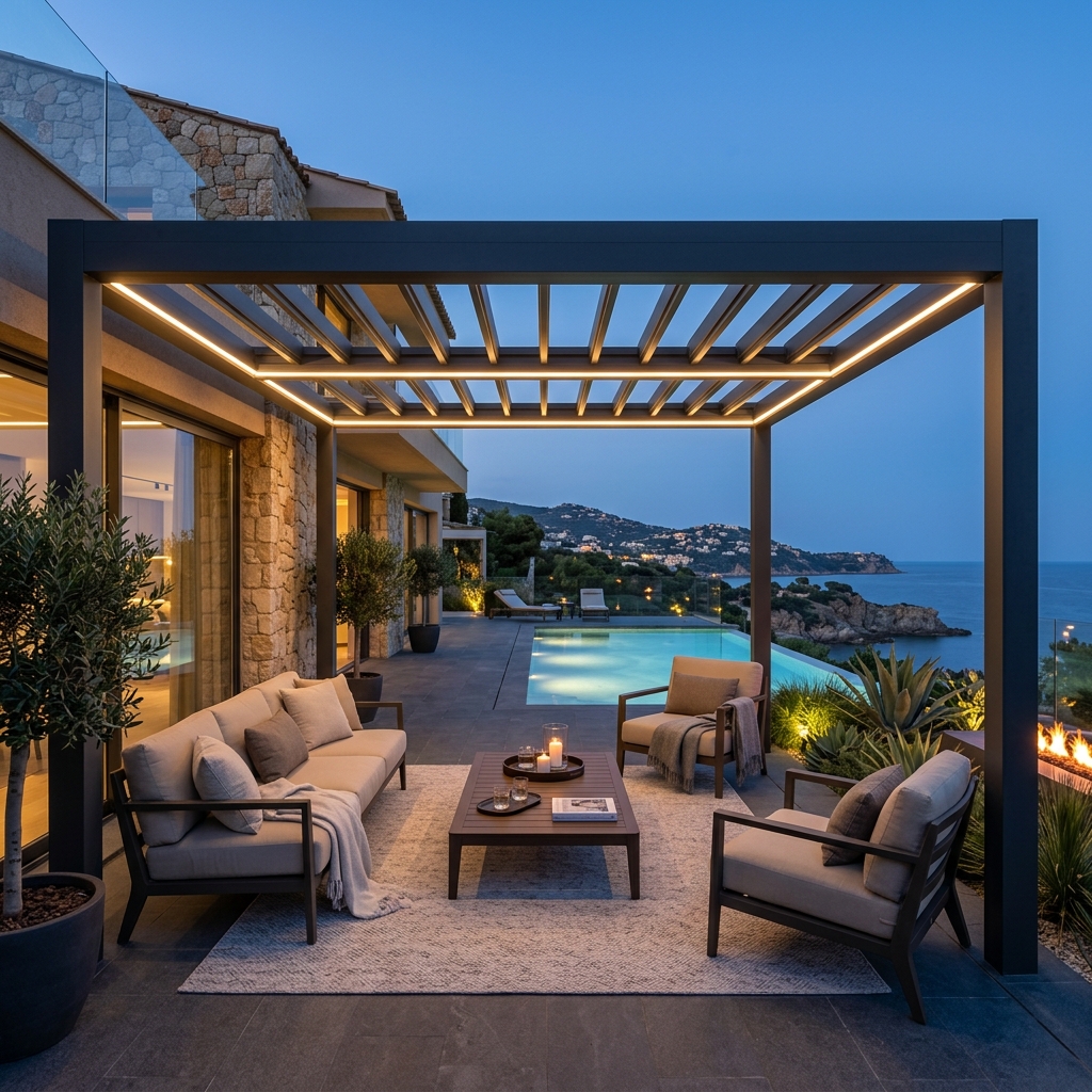 Pergola Projesi - Villa Teras