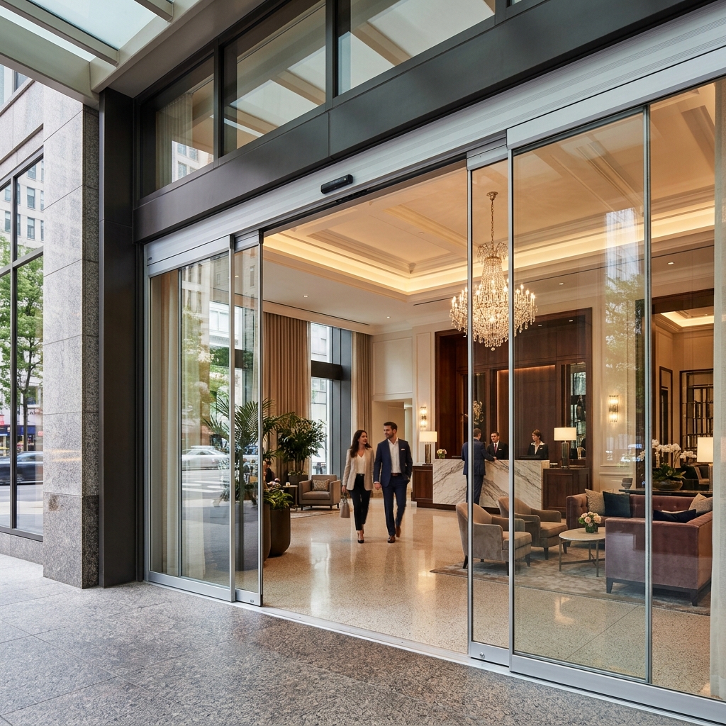 Sürgülü Cam Sistem - Otel Lobi
