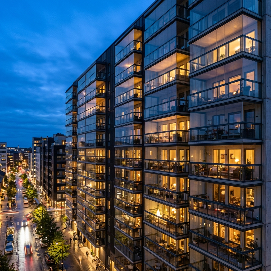 Cam Balkon - Konut Projesi